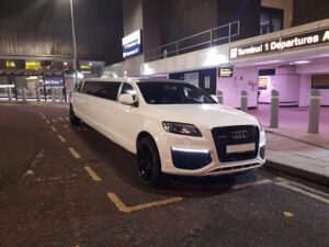 Audi Limousine Hire Front View Portsmouth