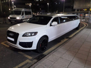 Audi Q7 Limousine Front angle View Portsmouth