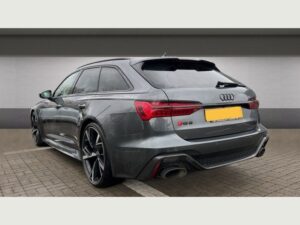 Audi RS6 SPorts car backview