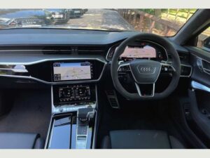 Audi RS6 SPorts car interior 2