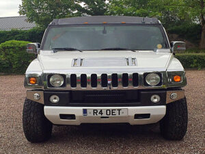 Hummer Limousine Front View