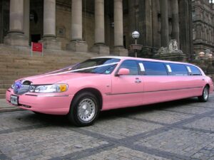 Pink Bentley Limo in Portsmouth