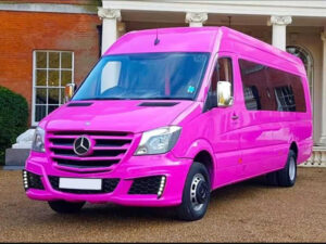 Pink Party Bus Hire